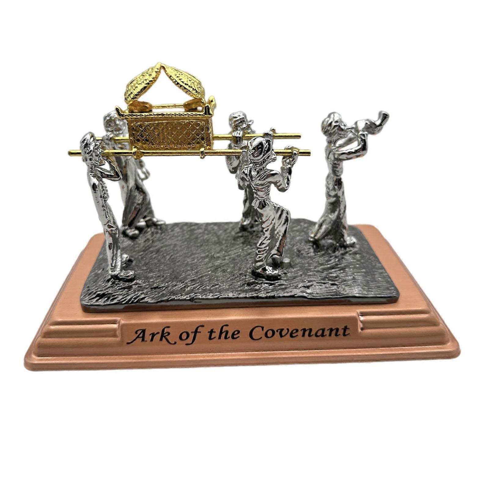 Sculpture de table de figurine religieuse de l’Arche d’Alliance pour centre de table