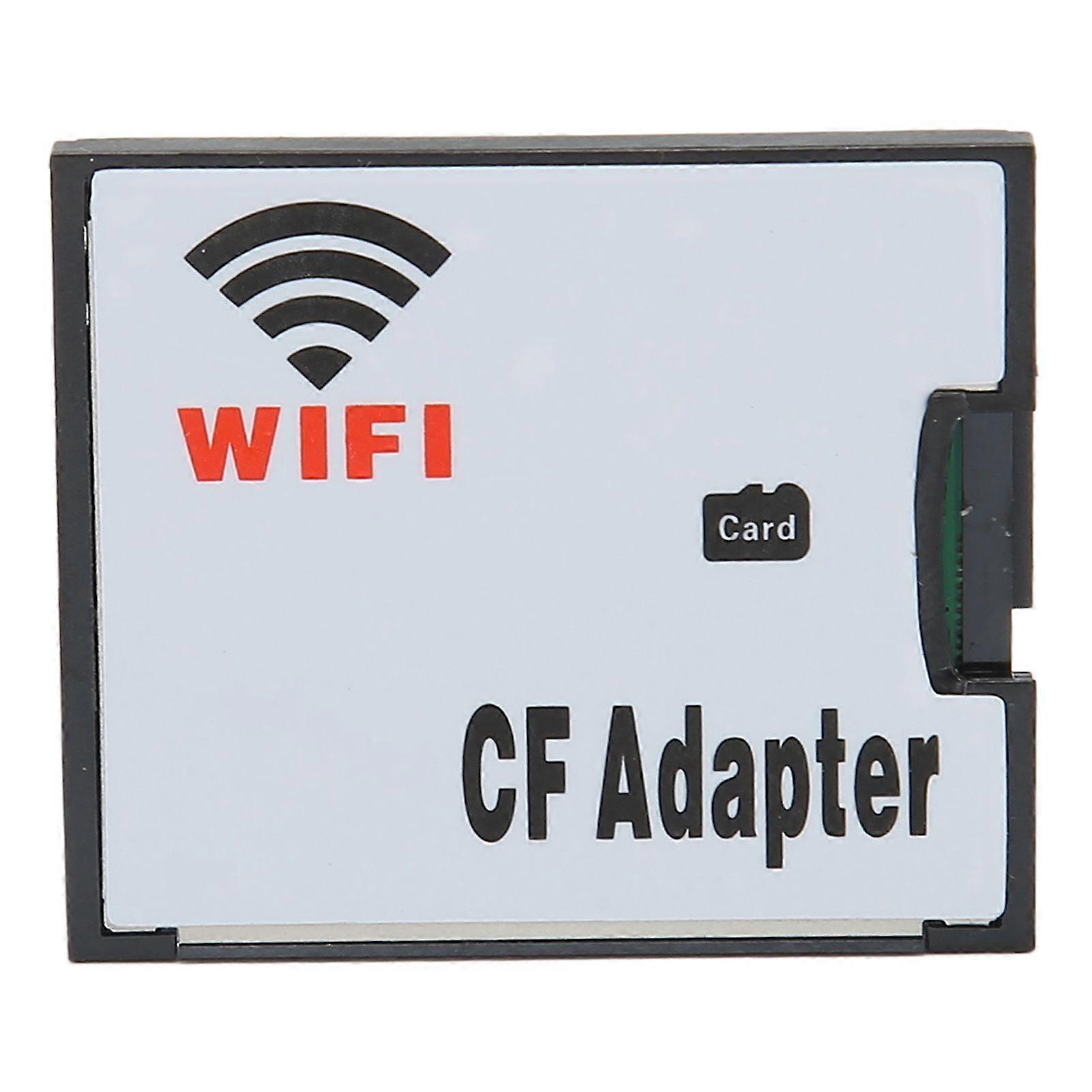 Memory Card to CF Adapter Plug and Play WiFi Memory Card Adapter for iOS for Android