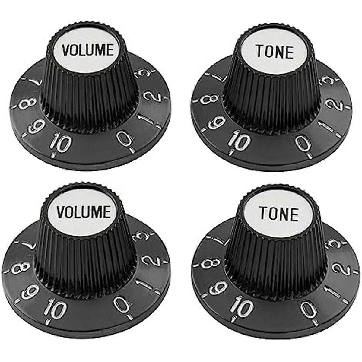 Tone Volume Control Knobs for Guitar Bass Amplifier Effect Pedal