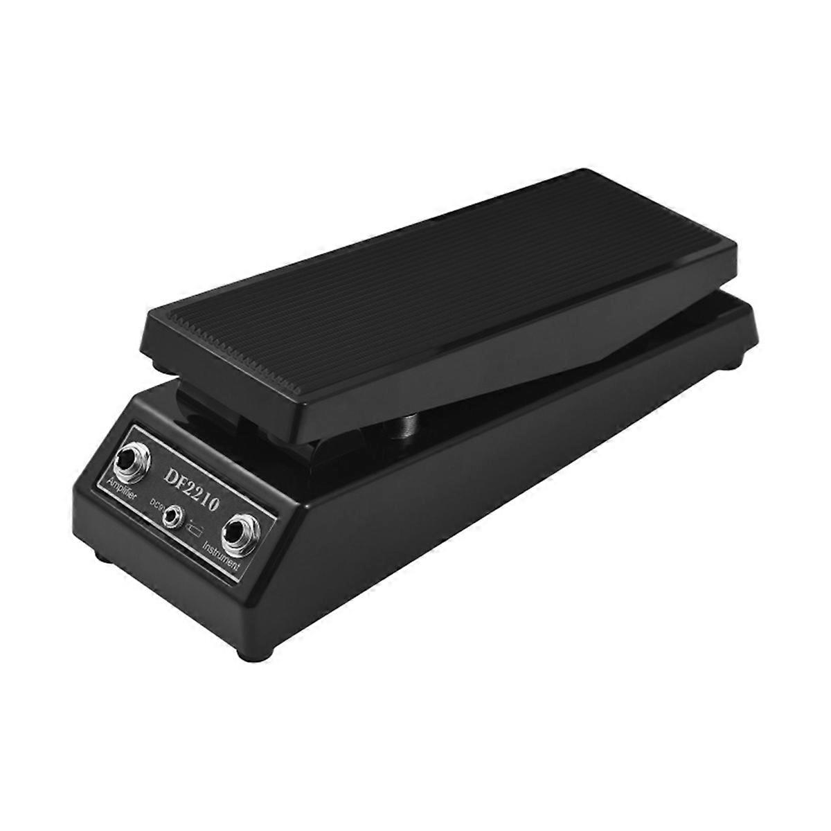 Professional Guitar Pedal - Wah & Volume Effects, 6.35mm Jacks