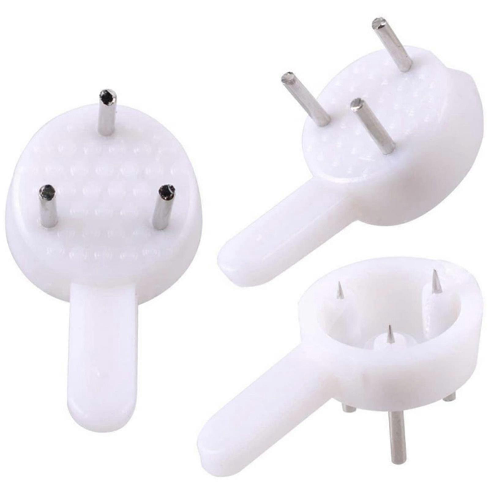 40Pcs Invisible Nail Screws Wall Hooks No Trace Picture Hangers Traceless Multi-function Art Painting Frame Hanger