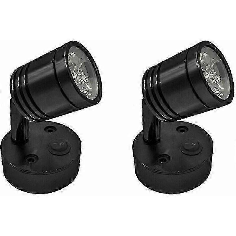 2pcs Warm 12V LED Wall Light - Interior Light for RV, Camper, Boat & Caravan