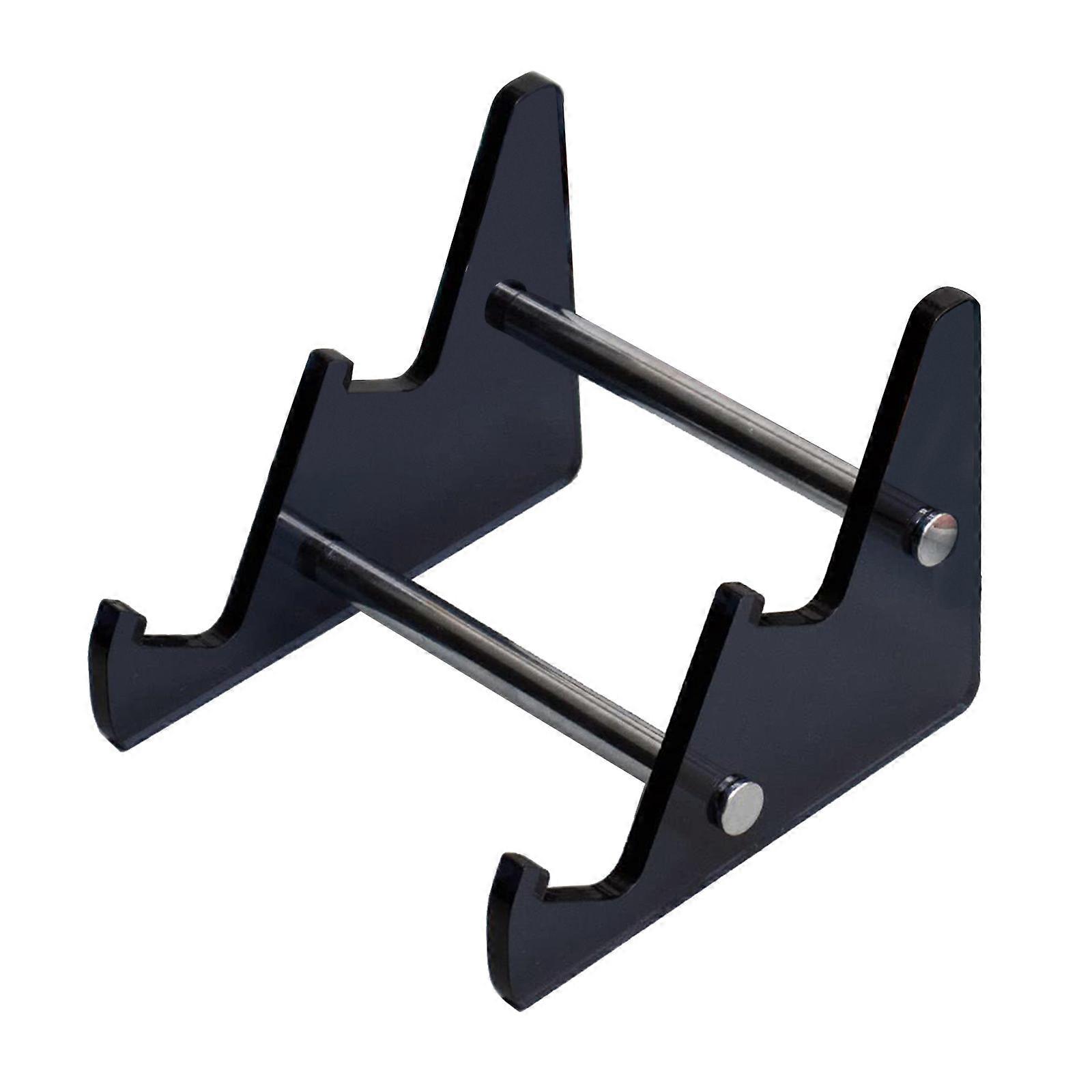 Durable Acrylic Keyboard Stand for Keeping Keyboard Organized Multiple Tiers Available Storage and Collection  Translucent gray