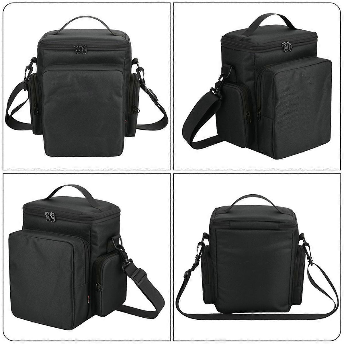 Travel Carrying Microphone Case with 6 Slots and Shoulder Strap
