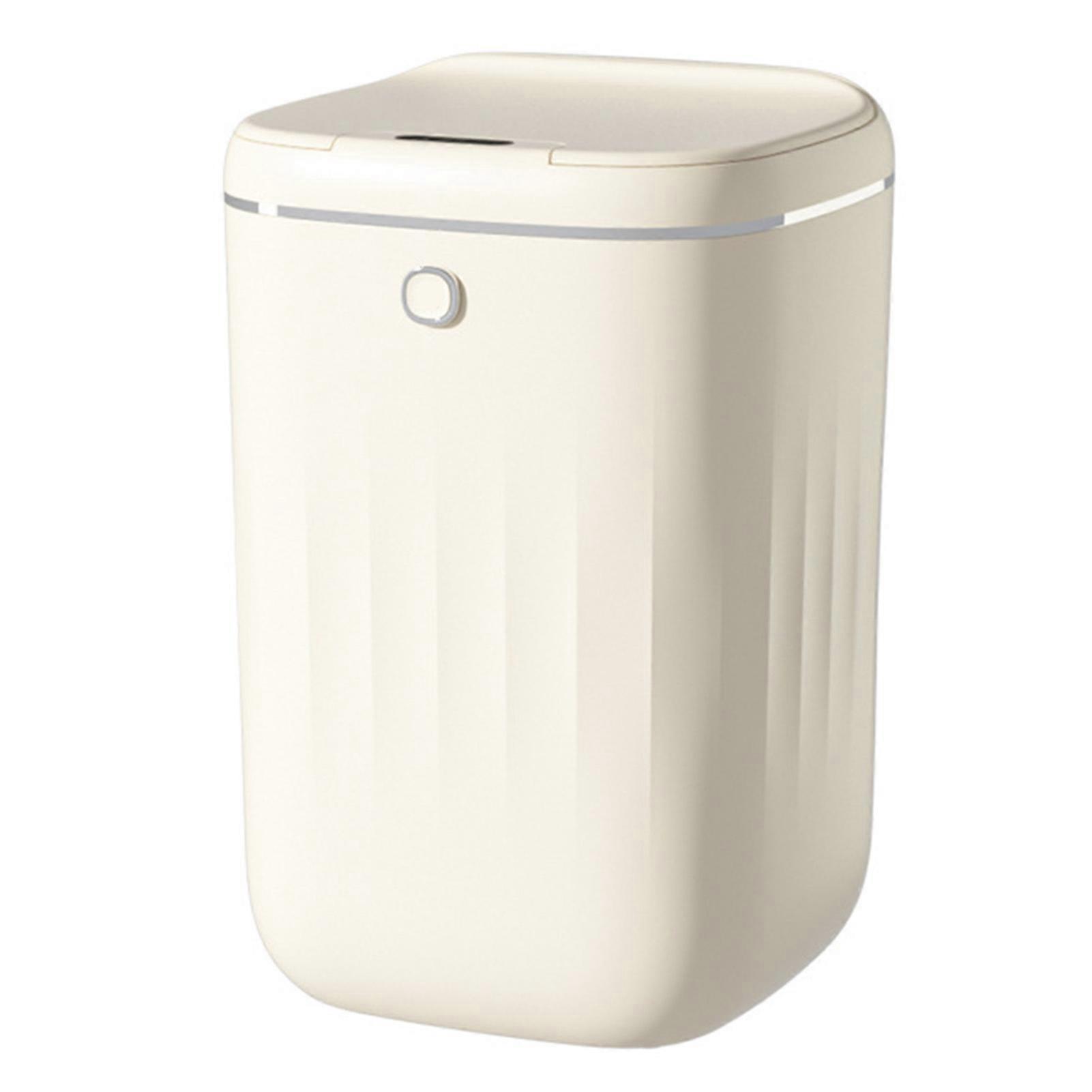 Automatic Touchless Motion Sensor Trash Can 11L Plastic Rectangular Garbage Bin for Bedroom Kitchen Hotel Office