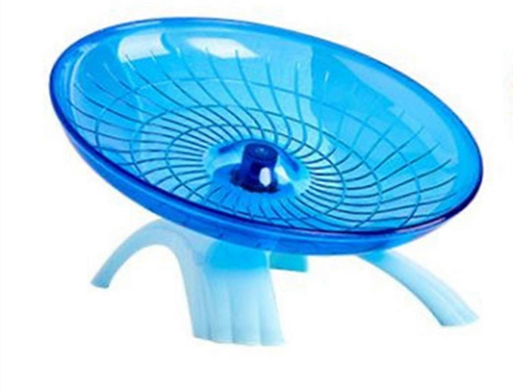 Hamster Transparent Treadmill Running Wheel With Bracket Mute (pink) 1 Piece(h-4)