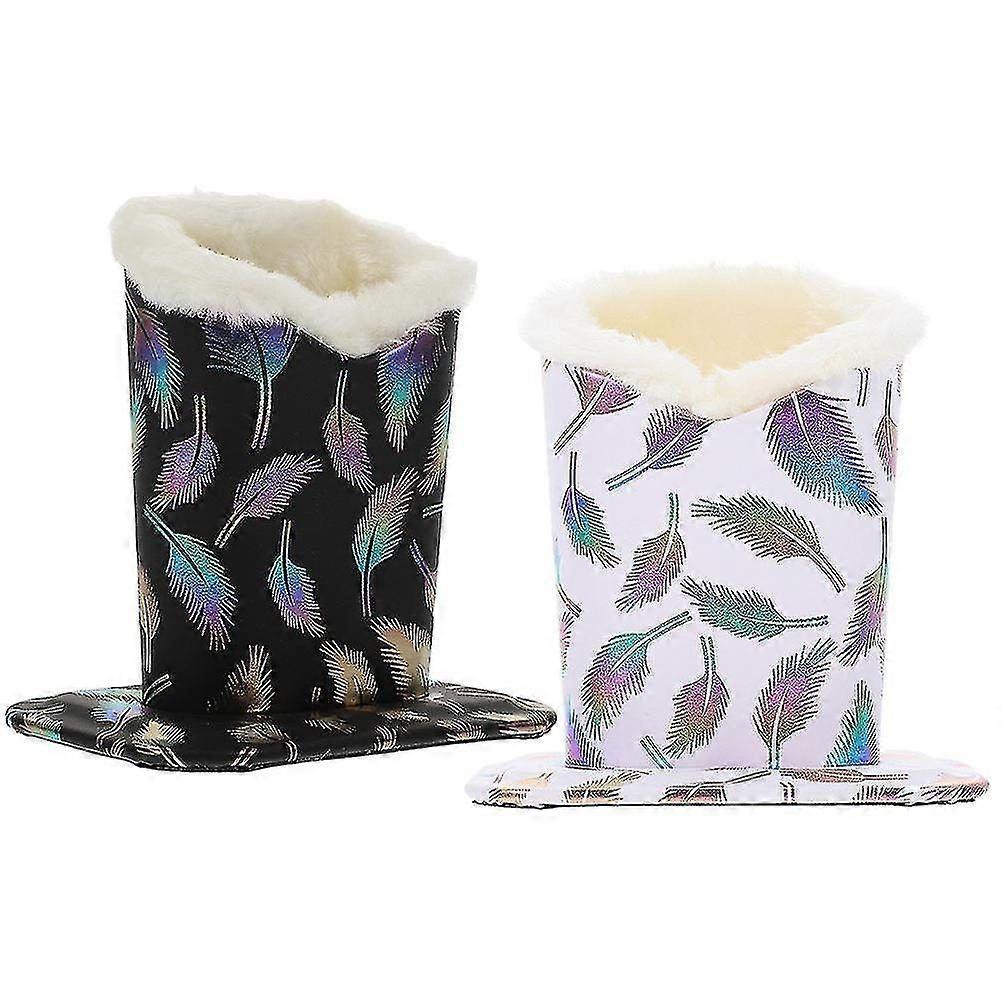 2pcs Multi-Function Eyeglass Holders - Stylish Desktop Organizers for Glasses & Small Items - Assorted Colors