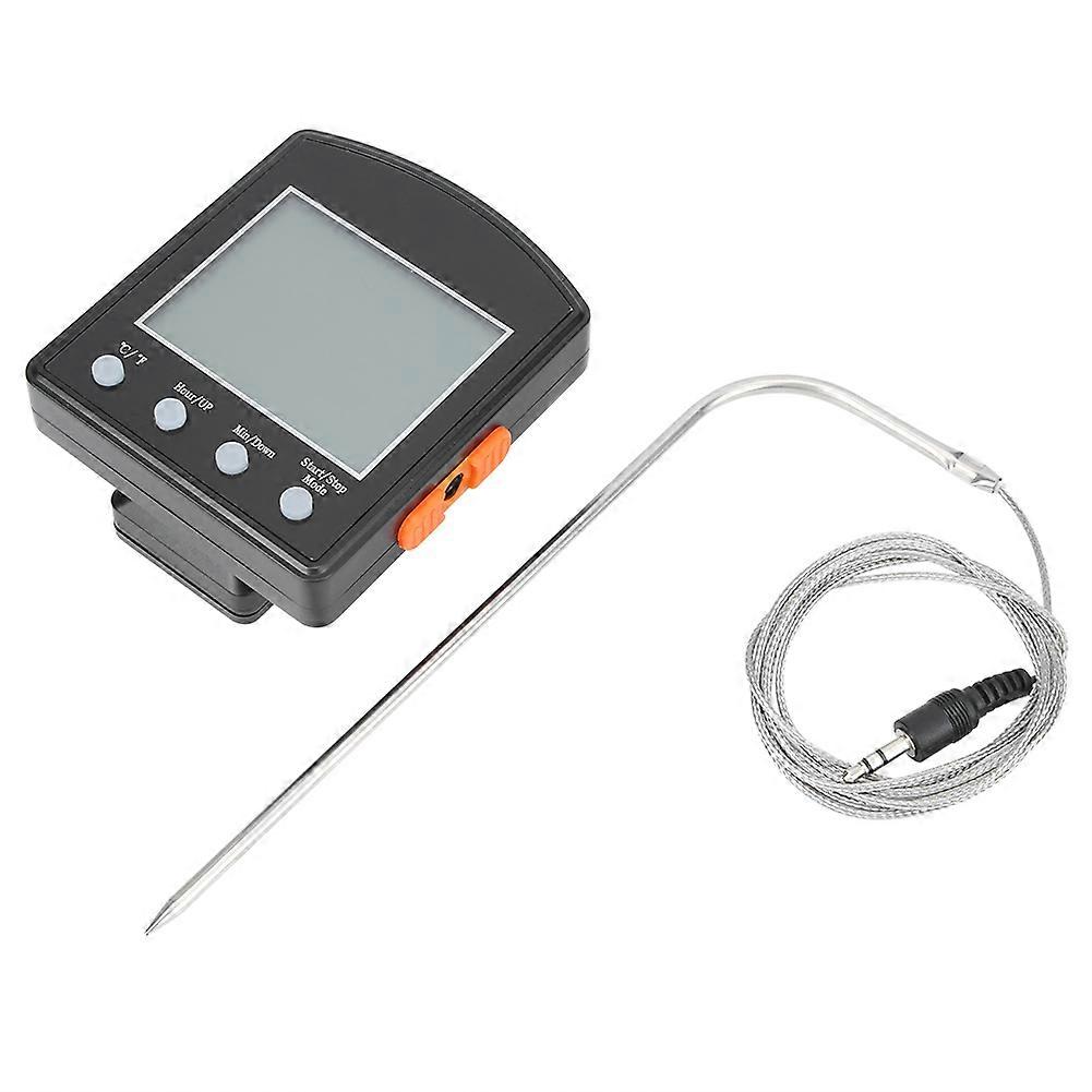  Digital BBQ Thermometer Cooking Meat Food Oven Grilling Thermometer With Timer Function