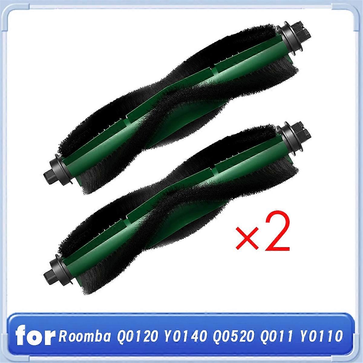2 Pcs Roller Brush for Roomba Q0120 Y0140 Q0520 Q011 Y0110