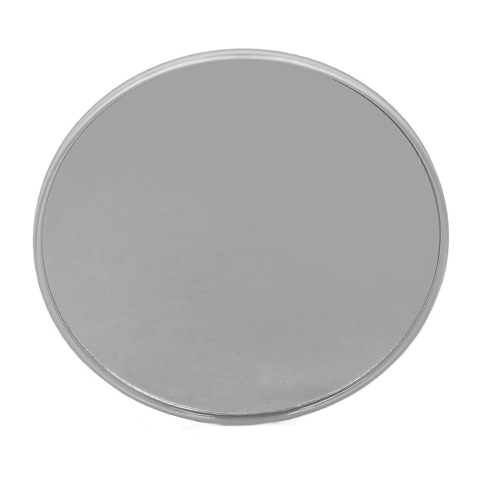 Small Multipurpose Portable Single Side Magnifying Mirror with Suction Cups for Precise Makeup White