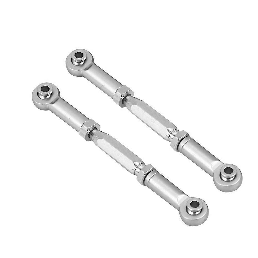 Aluminium Alloy Steering Linkage Rods for Axial Rock Racer 90026 RC Car ...
