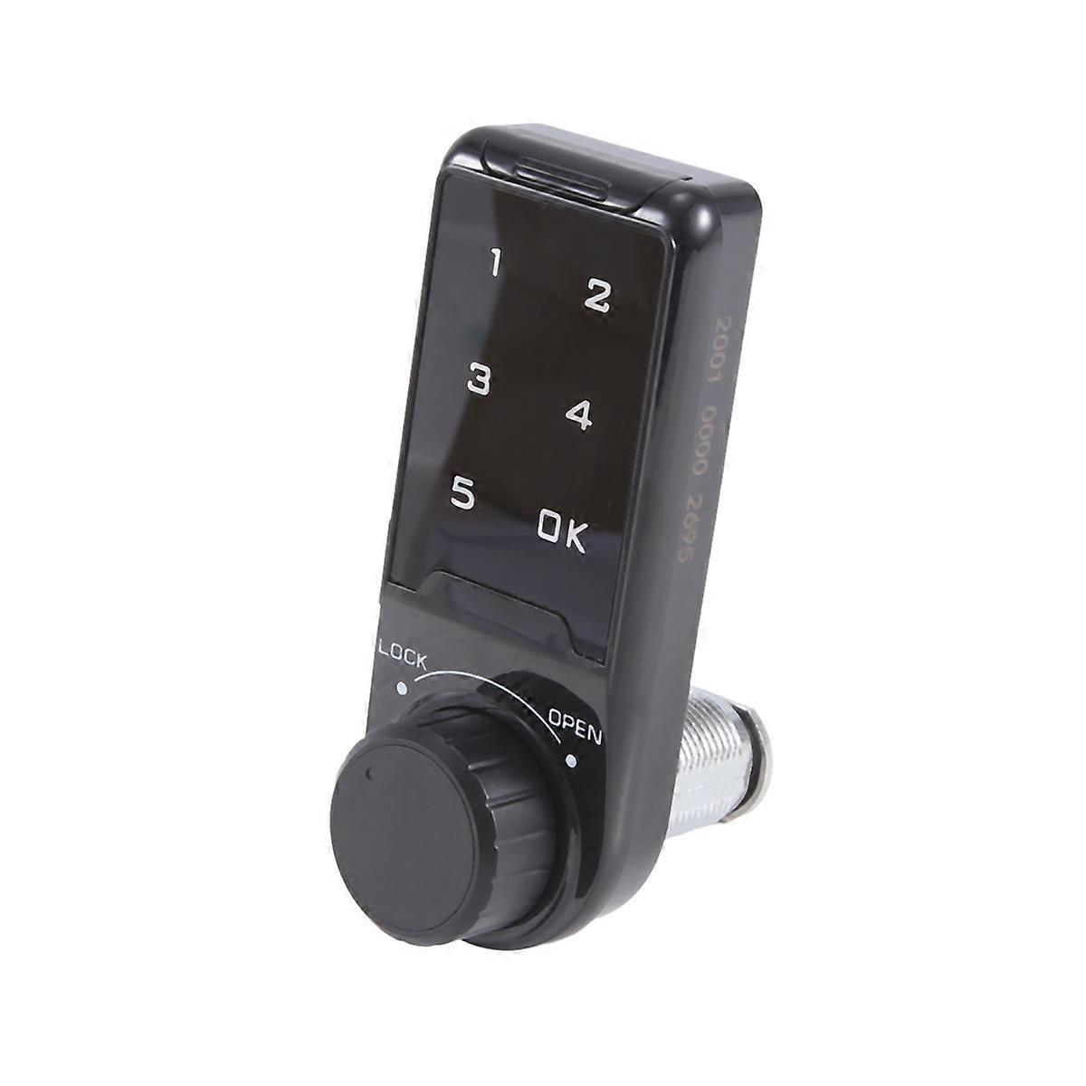 Combination Lock, Door Access Digital Electronic Security Locker-A