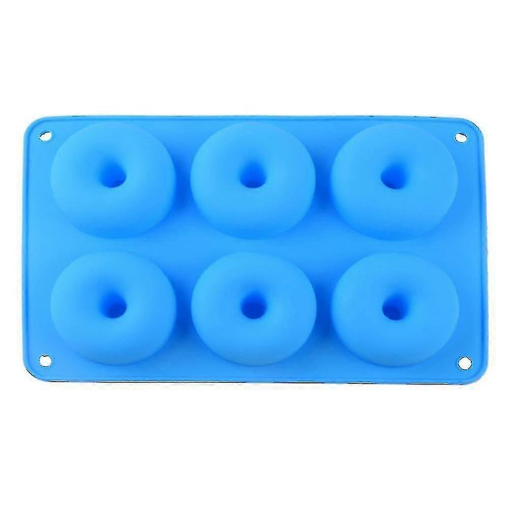 Miniowl 厚 6 キャビティシリコンドーナツモールドケーキモールドスナックベーキング家庭用 DIY