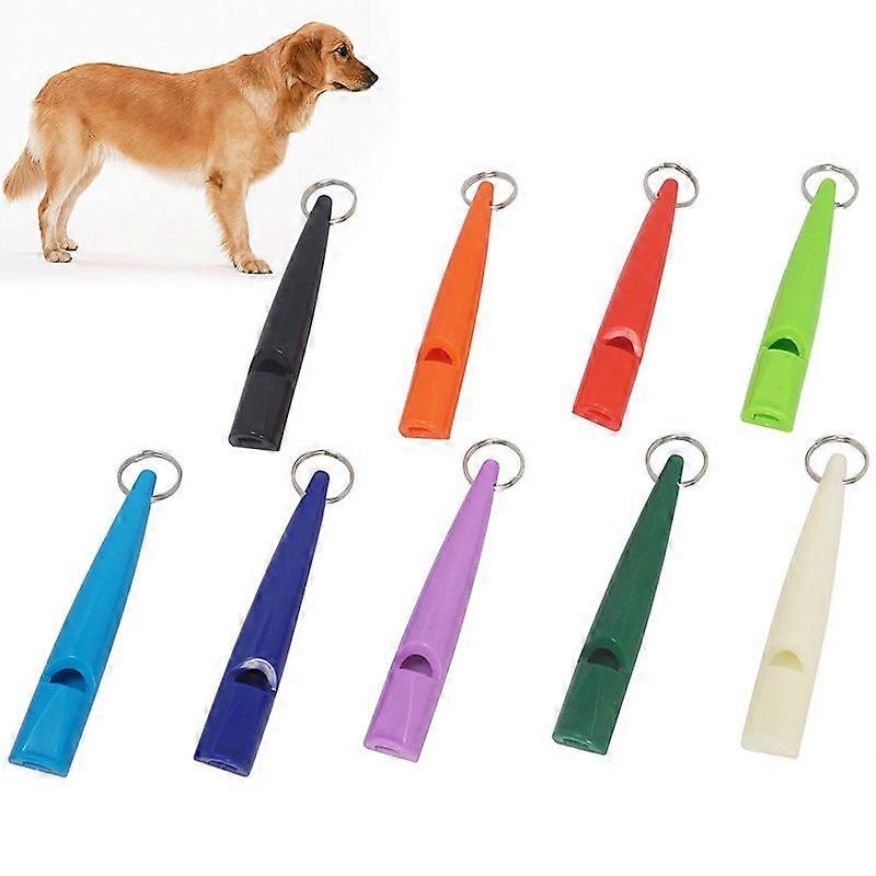 Dog Training Whistle with Wrist Strap for Dog Recall, Bark Control - Complete Pet Training Kit (2 Whistles)