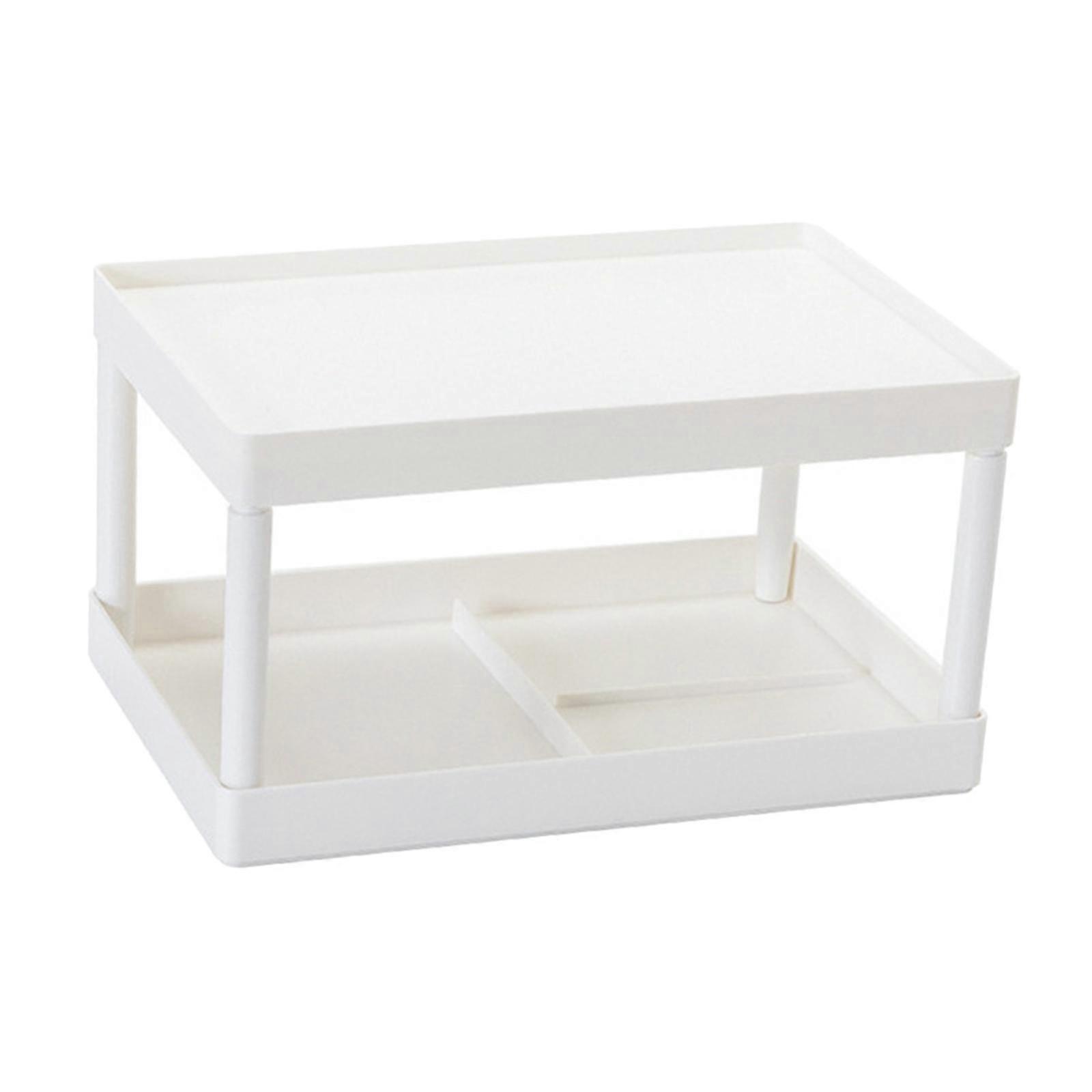 Stackable Desk Storage Shelf Cosmetic Organizer Holder for Dormitory School