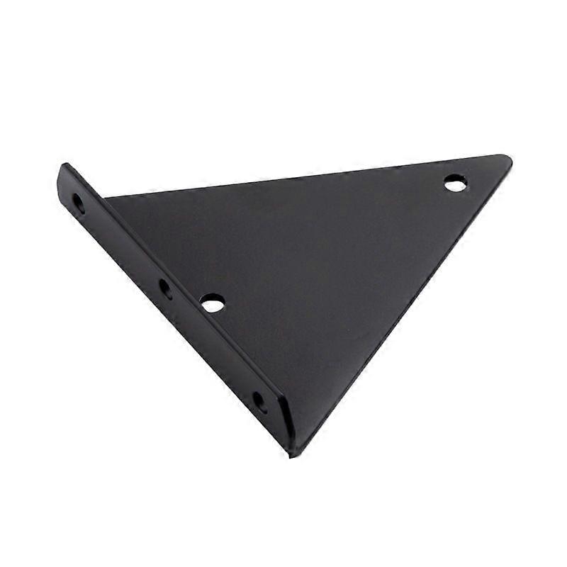 Hanging shelf, 1 triangular wall bracket, wall mounting, invisible metal bracket, suitable for bookcases, dimensions 130x160 mm