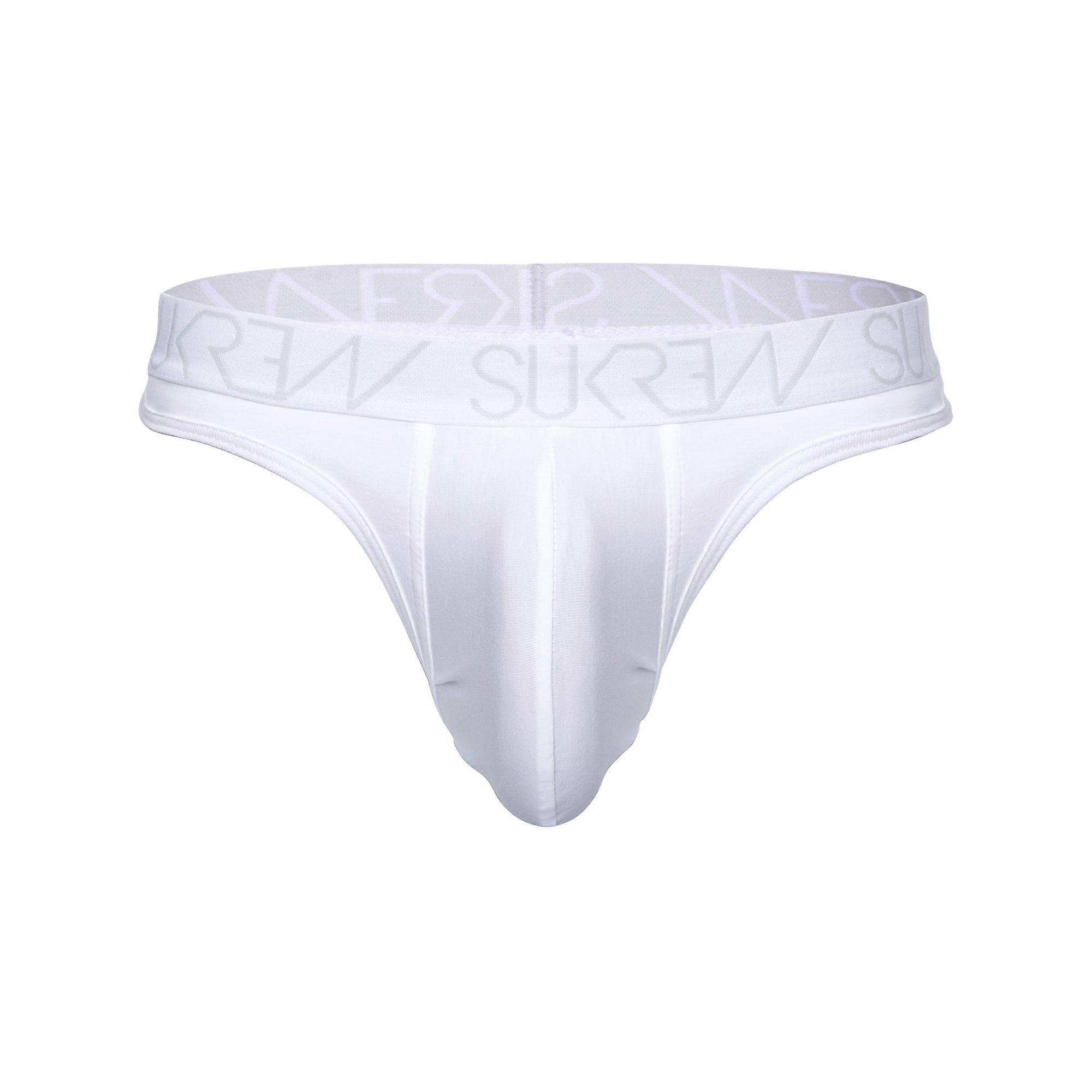 SUKREW Classic String Weiß | Unterwäsche für Männer | String für Herren