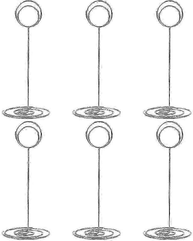 10 Card Holder Table Picture Holder Photo Stand Tw Pack 8.75" Tall Table Number Holders Place