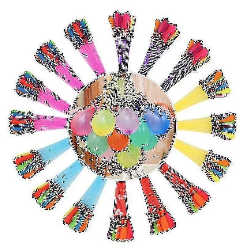592pcs Water Balloons Set Instant Water Fill Balloons Self Sealing Balloons For Pool Party - Khw
