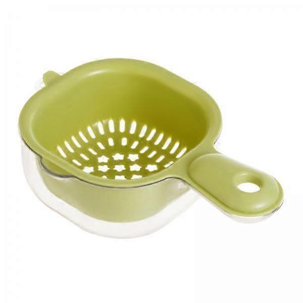 2x Convenient Fruit Drainer with Handle for Home Use