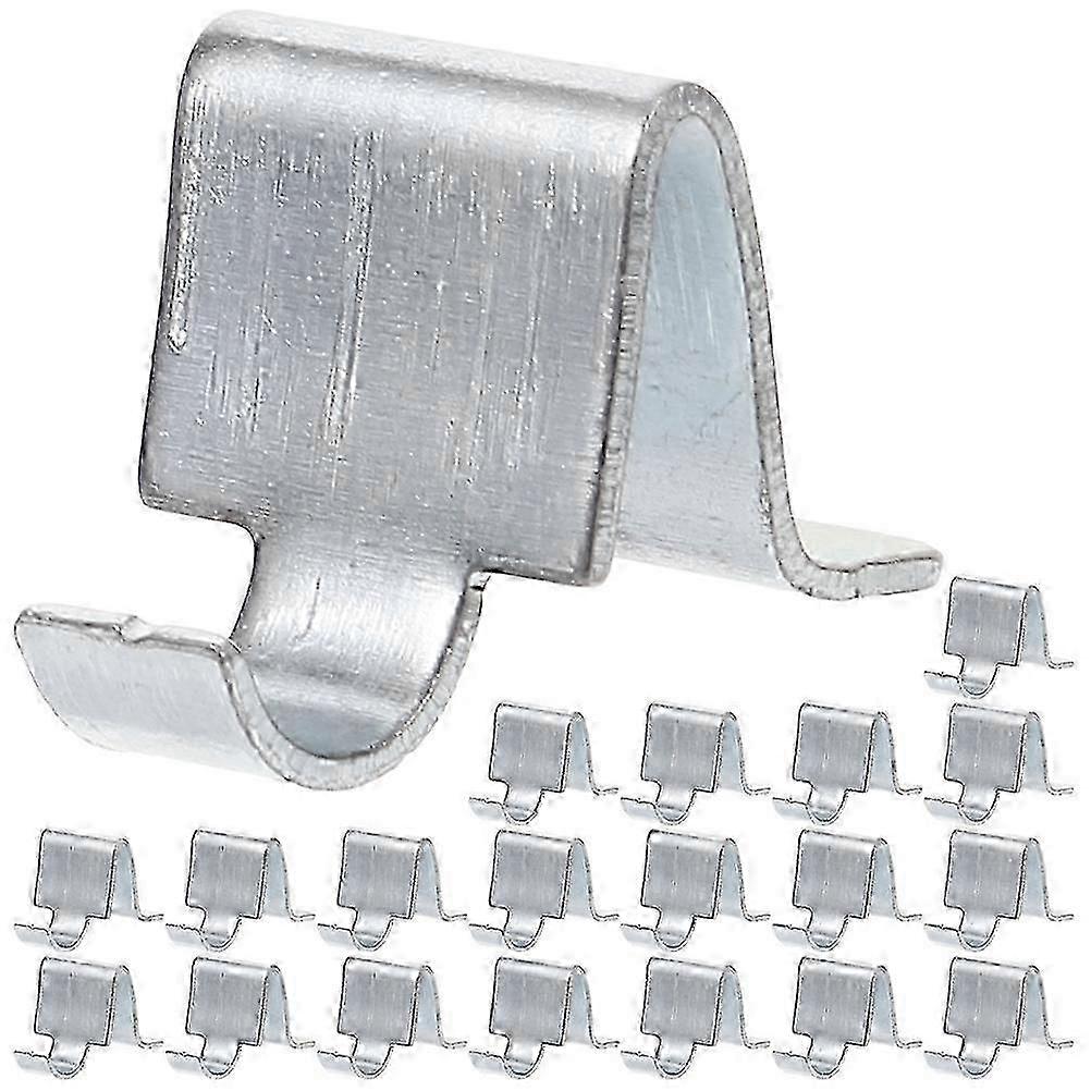 20pcs Cabinet Shelf Clips, Heavy Duty Shelf Support Clamps for File Cabinet Shelving Brackets