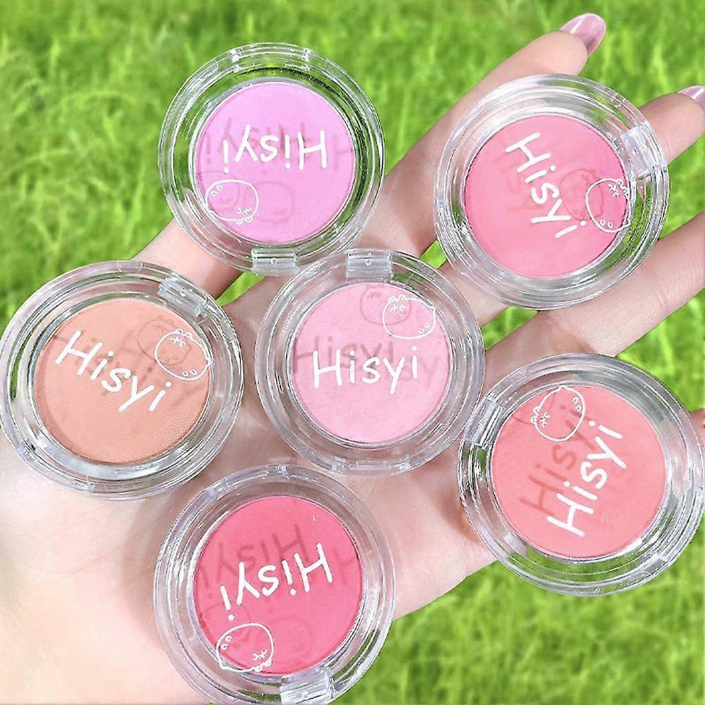 05# Pink Dudu (E)$ Single color blush whitening matte cosmetics vitality girl nude makeup natural smudge single color blush palette