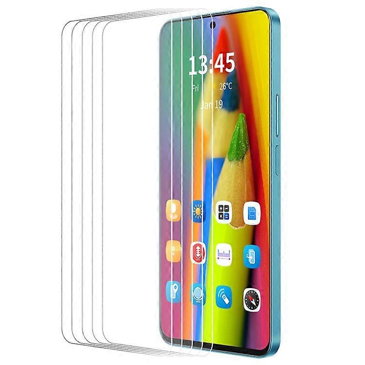 ENKAY HAT PRINCE 5Pcs Compatible For OnePlus Nord CE4 Lite 5G / Oppo K12x 5G Screen Protector Anti-scratch Film 9H Hardness