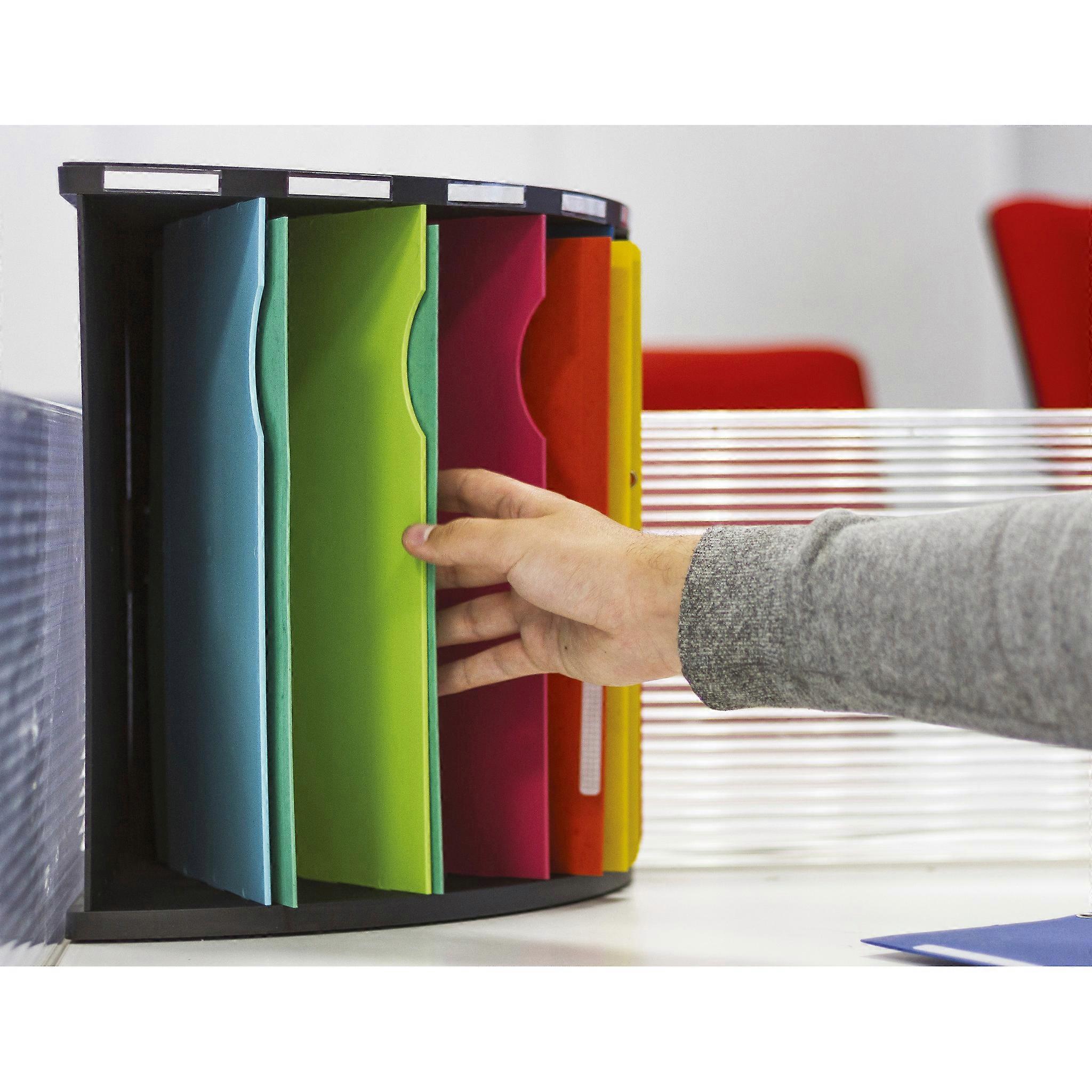 Exacompta 3931928D THE CORNER sorter 5comp. black/mousegrey - Assorted colours