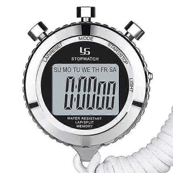 Metal Stopwatch Clock Daily Digital Timer
