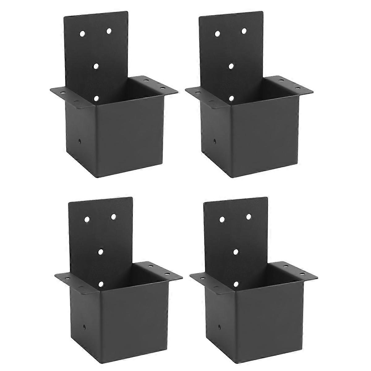 4 Pcs Pergola Brackets 4x4in ( Actual 3.6X3.6 Inch),Rafter Post Brackets,Pergola Kit, Gazebo Bracke