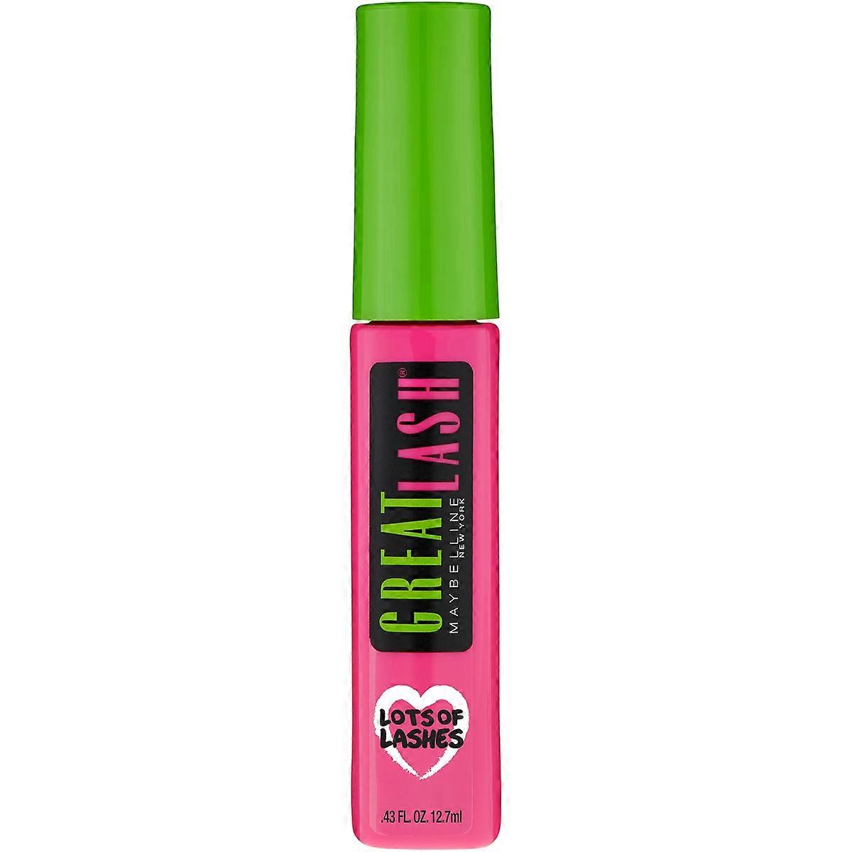 Maybelline Great Lash Lots Of Lashes Mascara, 140 Blackest Black - 0.43 Fl Oz