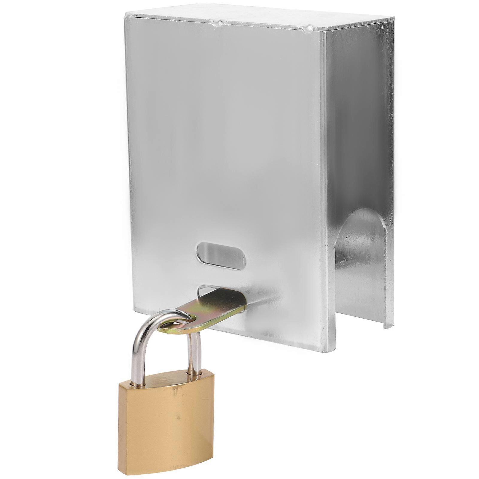 Hose Bib Locks Outdoor Anti-Theft Faucet Locking System Garden Tap 10x8cm Iron 1Set