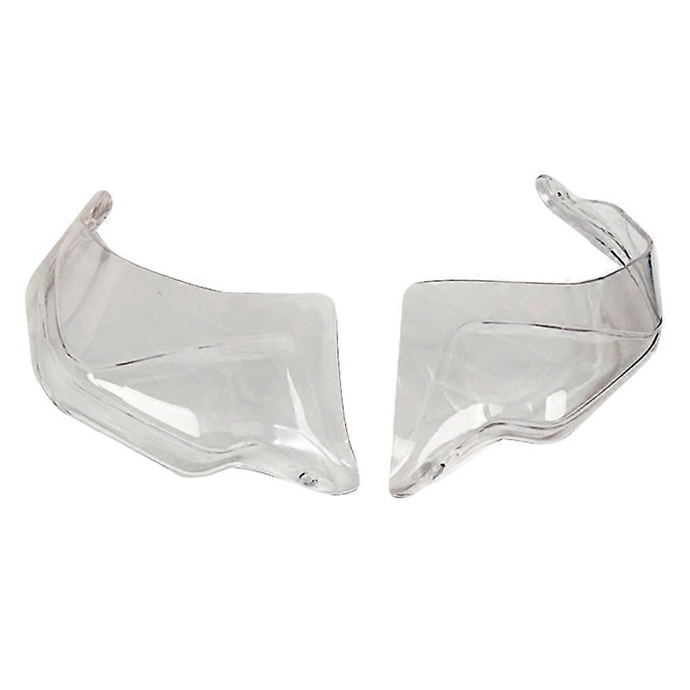Bike Accessories Handlebar Shield Rectangular Shape Transparent Color 32X16cm Protect Handlebar Durable 1Pair