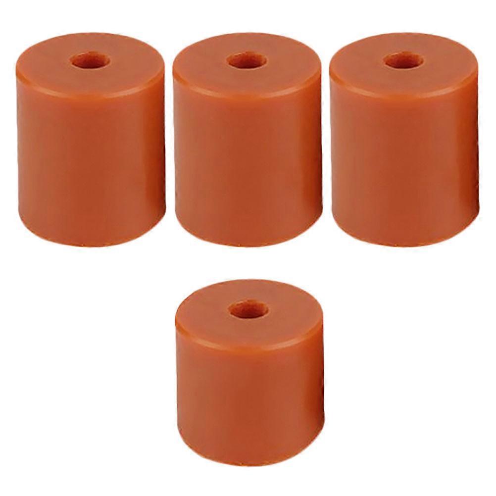 Solid Mounts Leveling Parts Printer Heat Bed Leveling Column 3D Printing Orange 1.80X1.60X1.60cm Heat Resistance 4Set