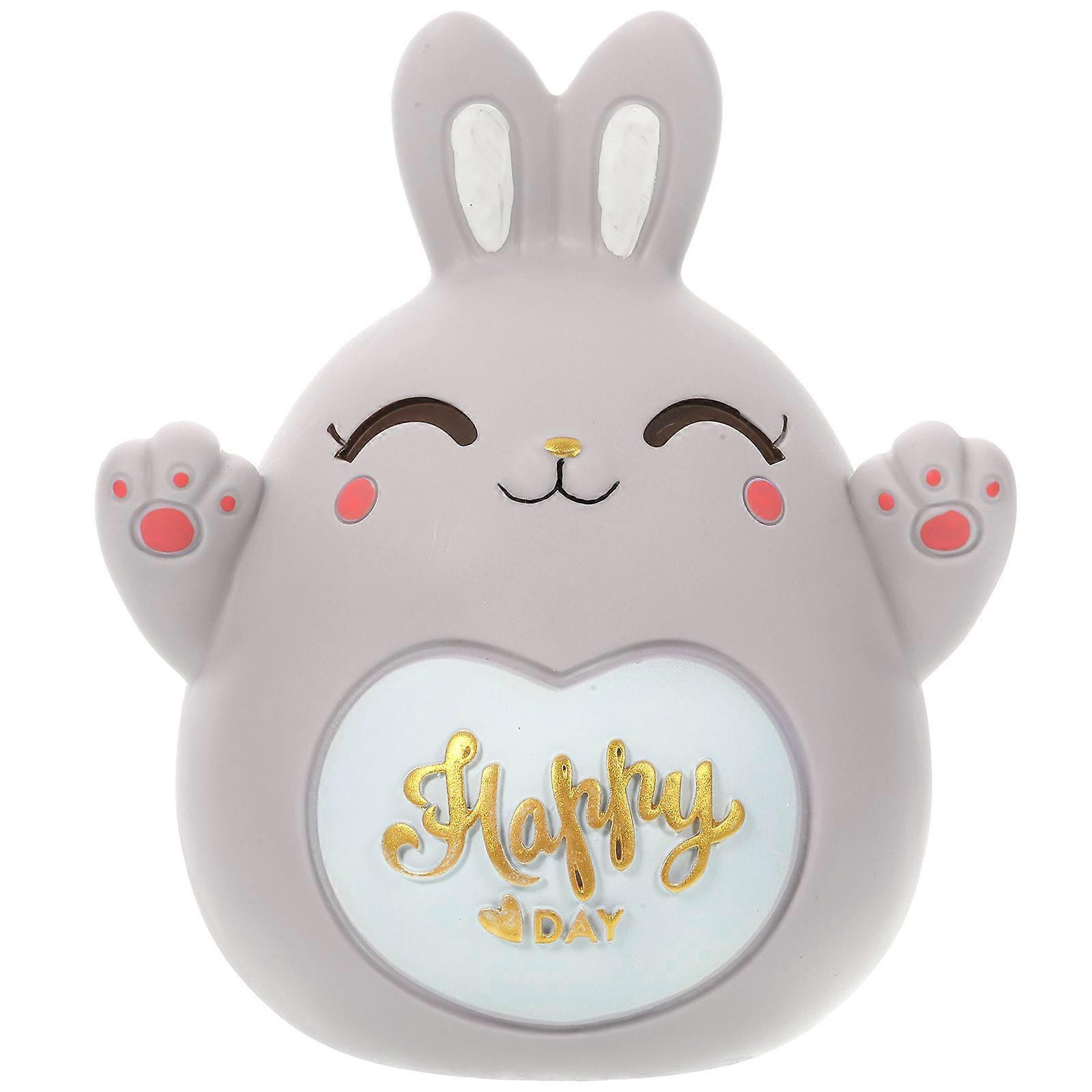 壊れない貯金箱子供マネーボックスビニール素材色1個