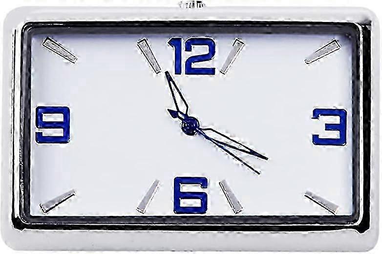 Car Pointer Clock, Analog Quartz Mini Car Dashboard Clock Decoration