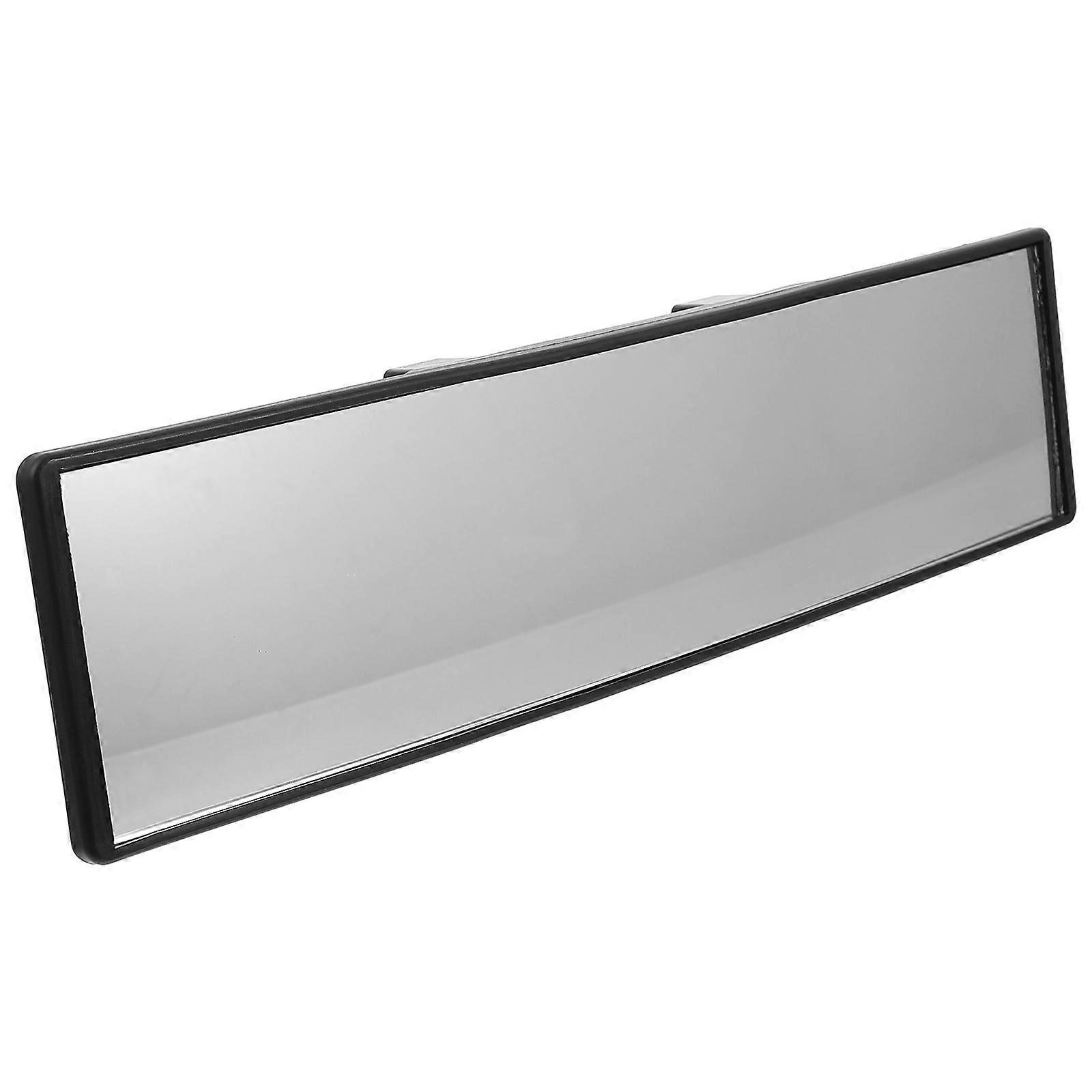 Car Rear View Mirror Wide Angle View Durable For Driving Assorted Color 29X7.2cm 1Pcs