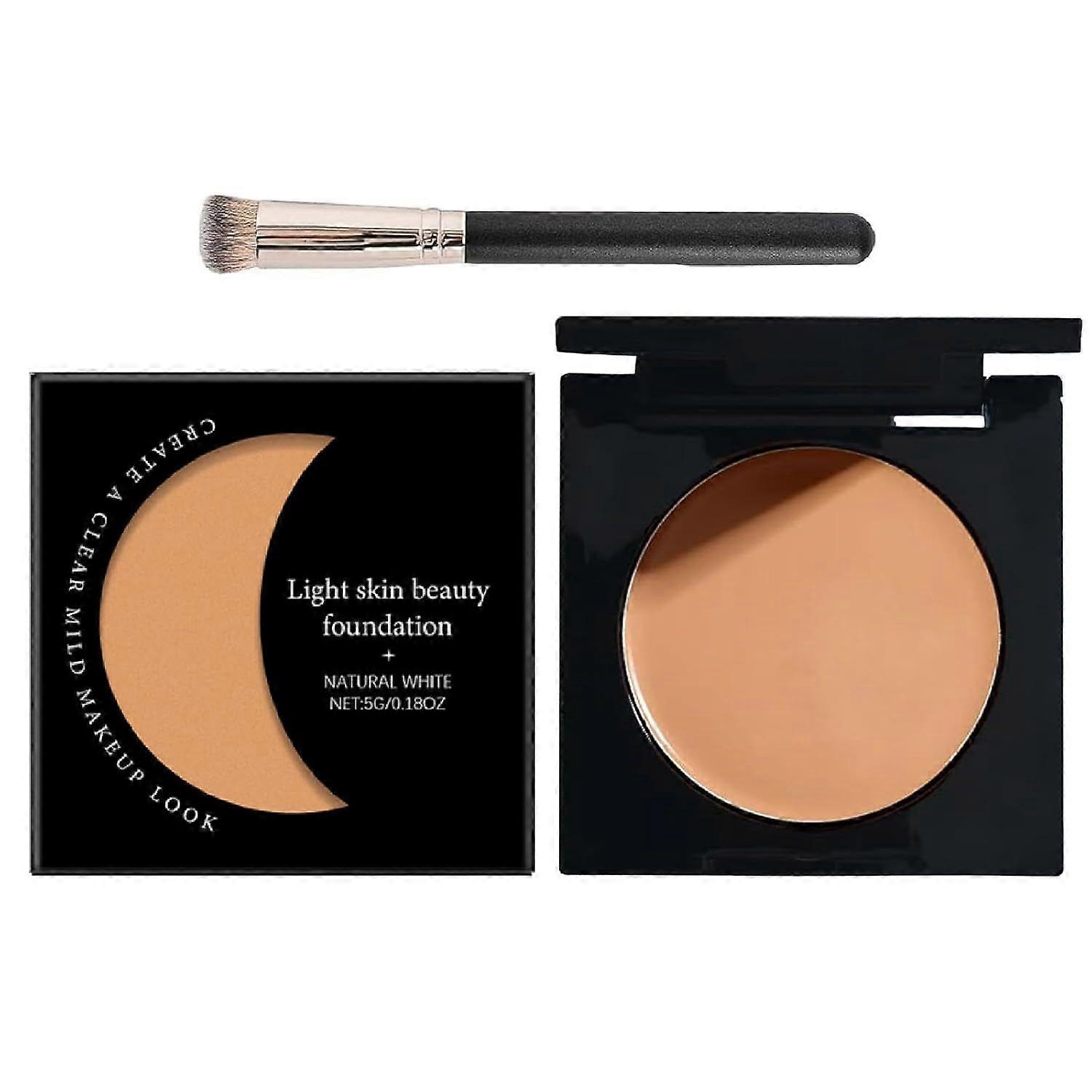 Seamless Finish Full Coverage Concealer,Eye BrightenerMatte Finish Creamy ConcealerFoundation Liquid Concealer Full Coverage