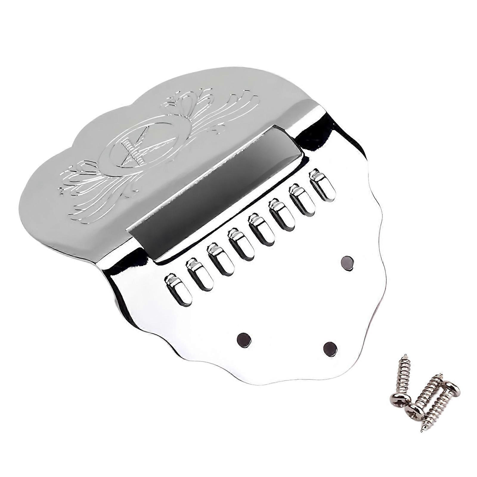 Mandolin Tailpiece Metal Hardware Upgraded Acoustics Quick String Replacement 8 String
