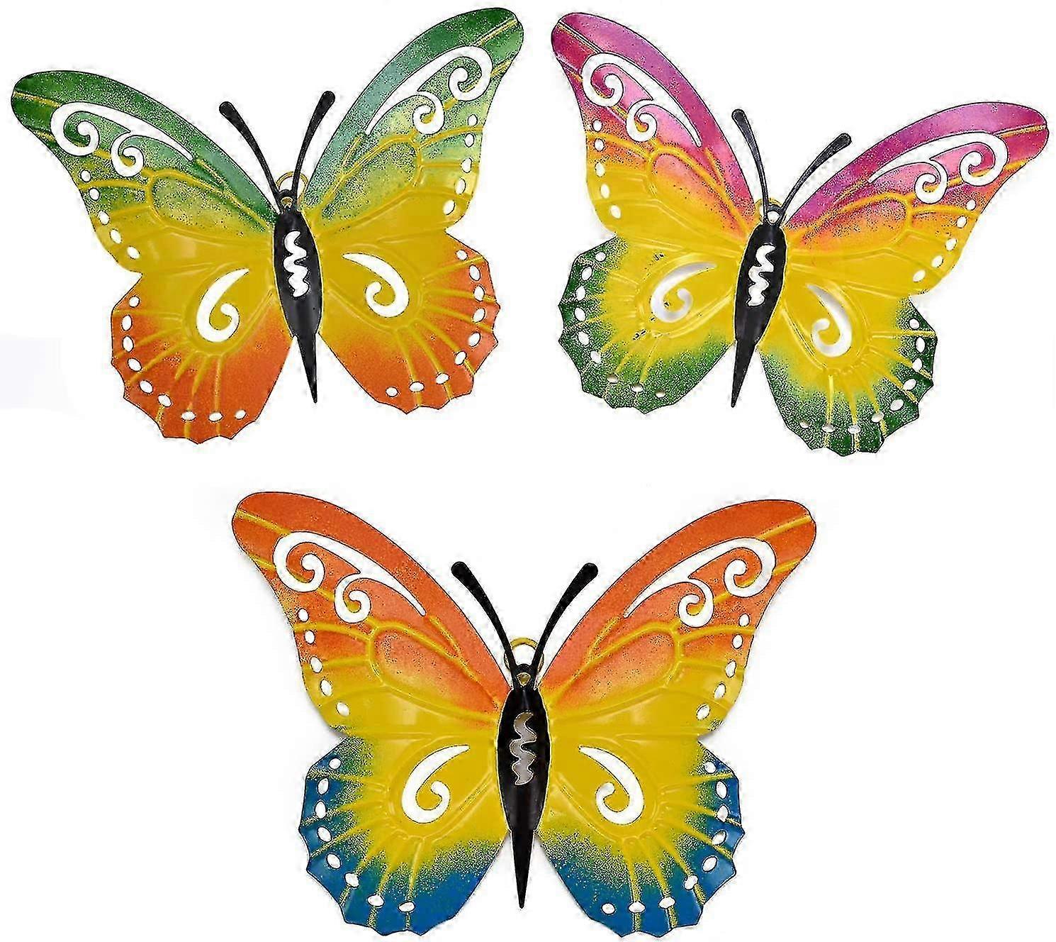 Metal Butterfly Wall Decoration