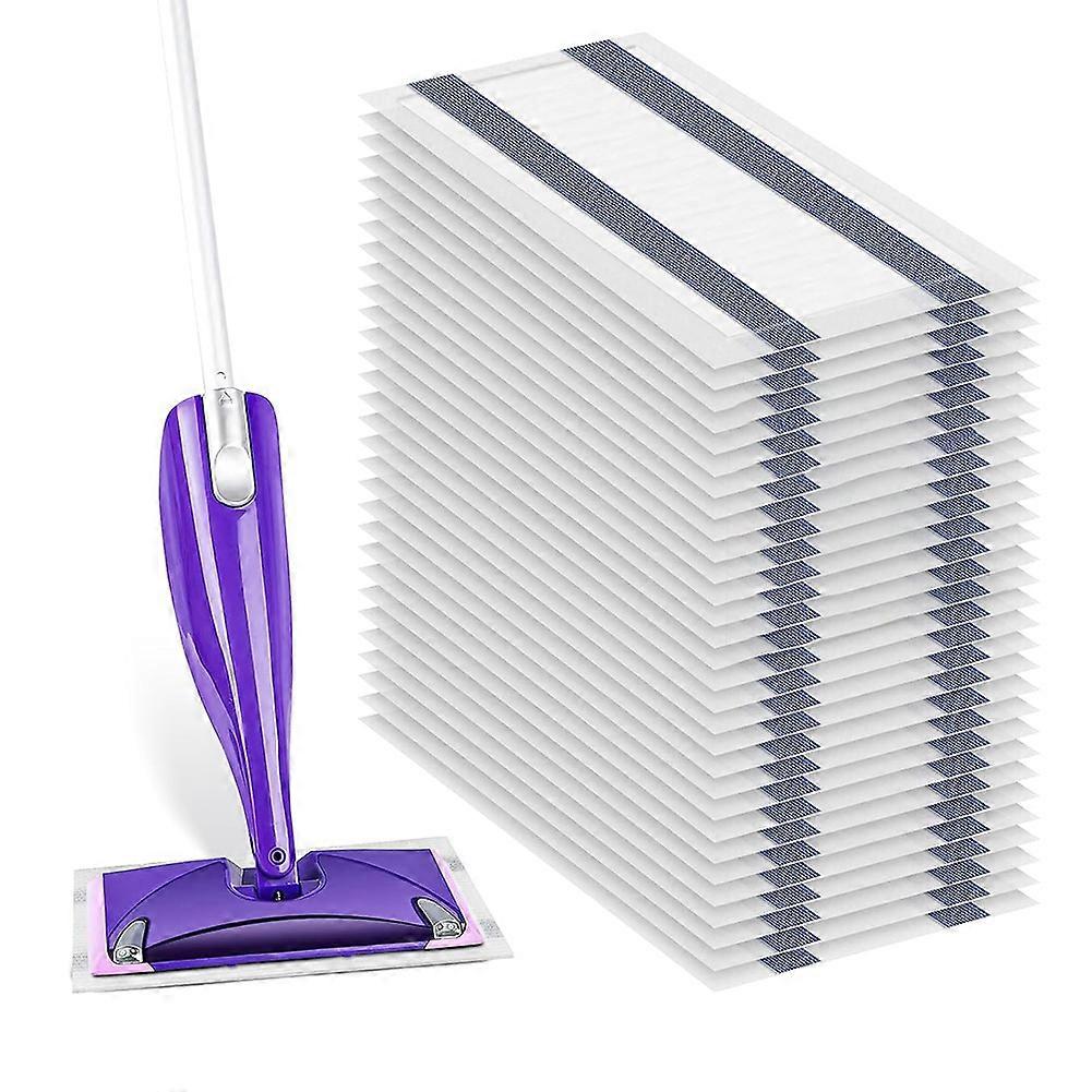 36 Pack Disposable Mop Pad Refills for Swiffer Wet Jet Spray Mop - Wet Jet Pads for All Floor Types - Super Absorbent
