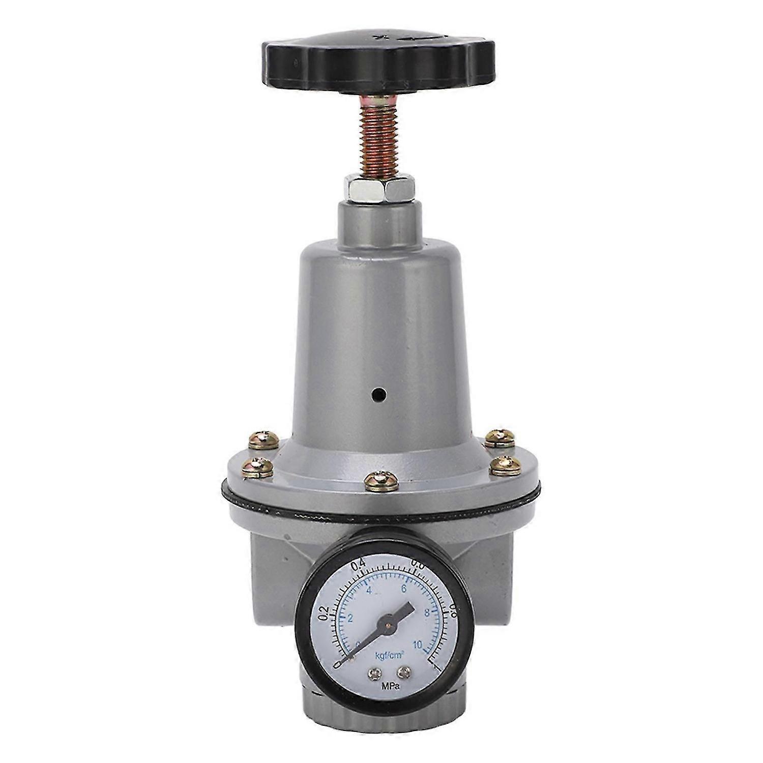 Pneumatic Air Reducing Valve Air Source Compressed System Pressure Regulator Kit with Gauge QTY10 G3/8