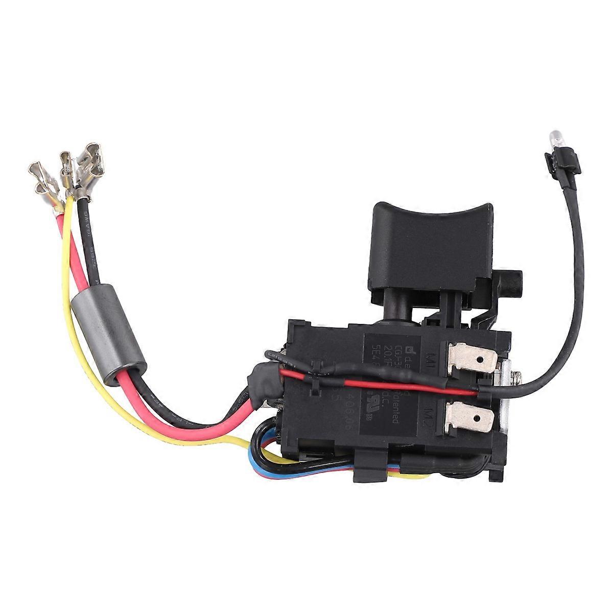 Trigger Switch Replacement 632J76-5 for DF333 DF331 HP331D TD110D Electric Drill Power Tool Accessories
