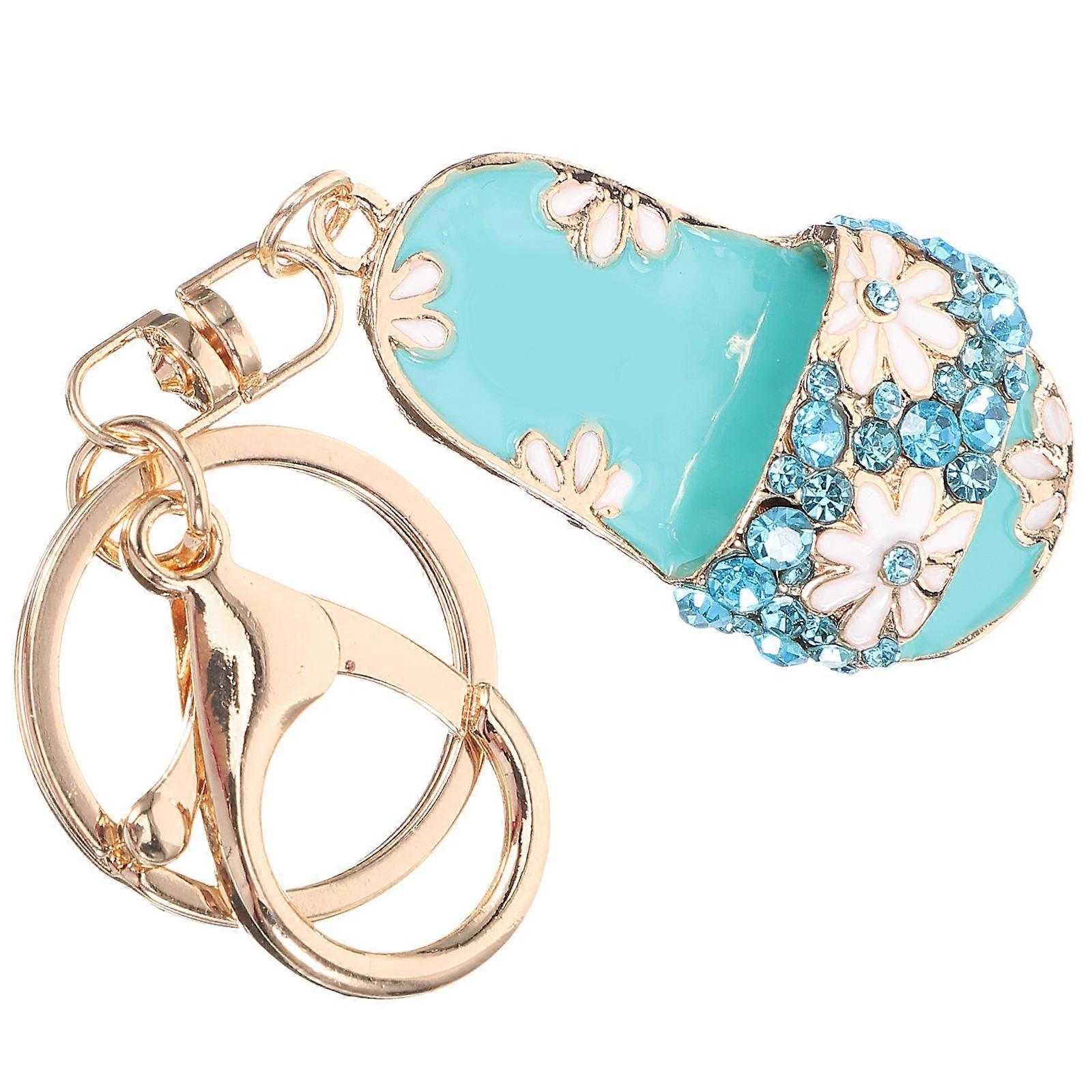 Car Key Chain Decor Key Chains Cute Flat 11x3cm 1Pack