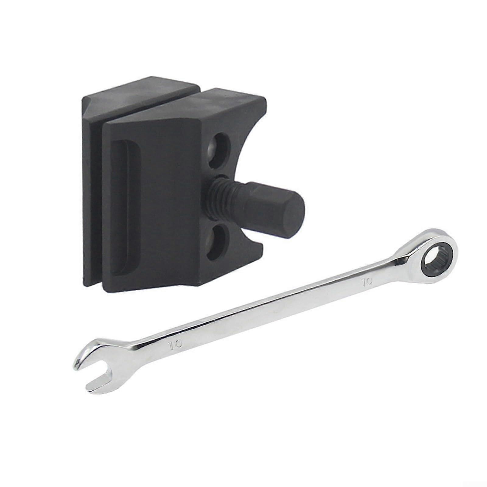 Car Suspension Split Hub Steering Knuckle Spreader Practical Car Tool Kit with Axle Spreader Adjustable Wrench