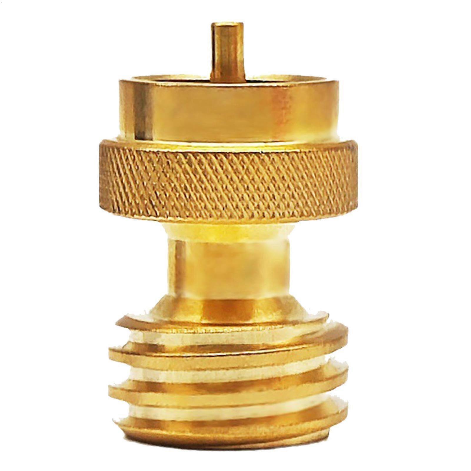 Propane Bottle Adapter Propane Tank Adapter Refill Pack Brass Converter Adapter 1LB Adapter Connector for B Grill Connector Ref: 2322