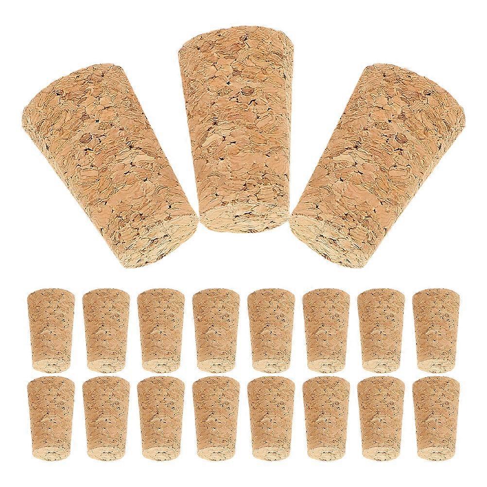 30pcs Elegant Reusable Stoppers High Density Plugs for Glass Bottles Storage Functional Stylish Sealing Solution