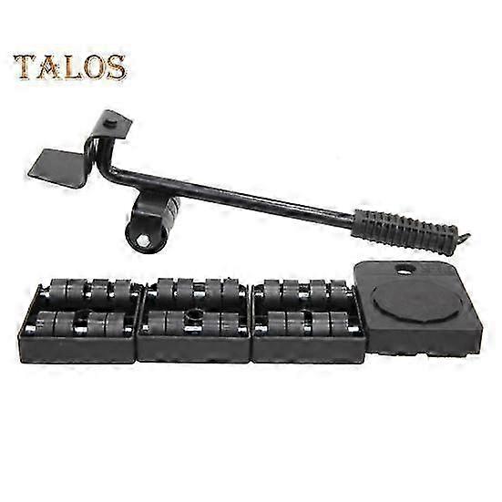 Furniture Lift Mover Tool 220Lbs Load-capacity Portable Furniture Mover Sliders Tool with Adjustable Height Lifting Tool Leverblack SZRH A-C