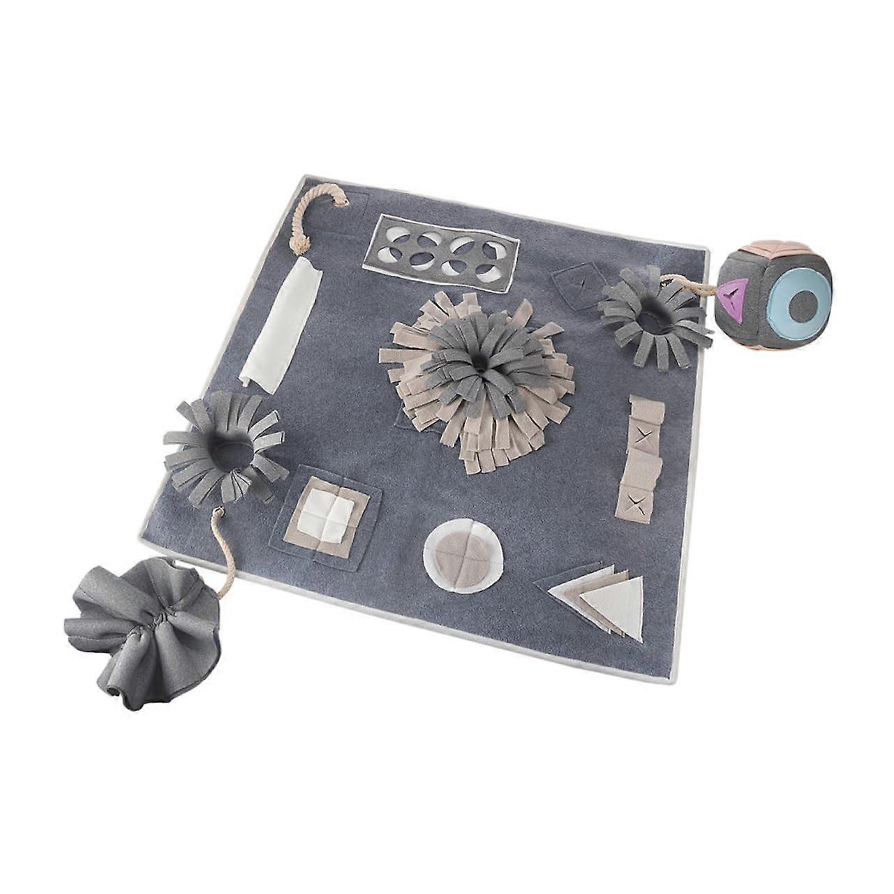 Slow Feeder Mat For Pets Snuffle Mat Washable Non-Slip Durable Small And Large Sizes One Piece For Feeding