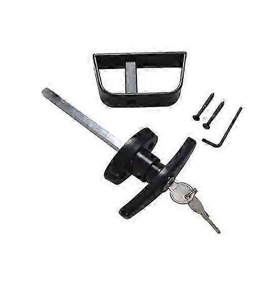 2025 Newest 5.5" Pole Shed Door Lock T-Handle Lock Set of 4